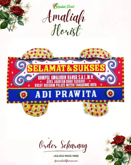 Papan Bunga Ucapan Selamat PEMATANGSIANTAR